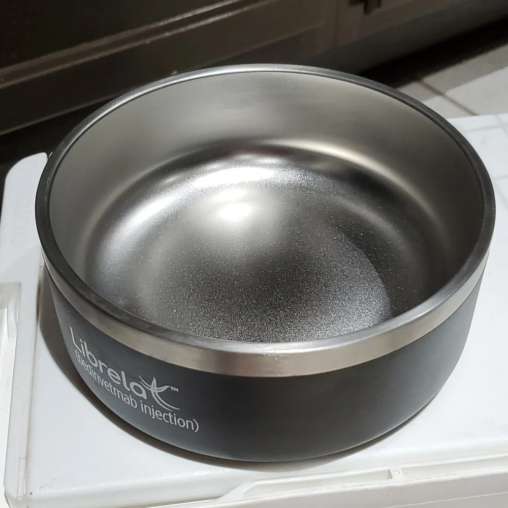New pet bowl